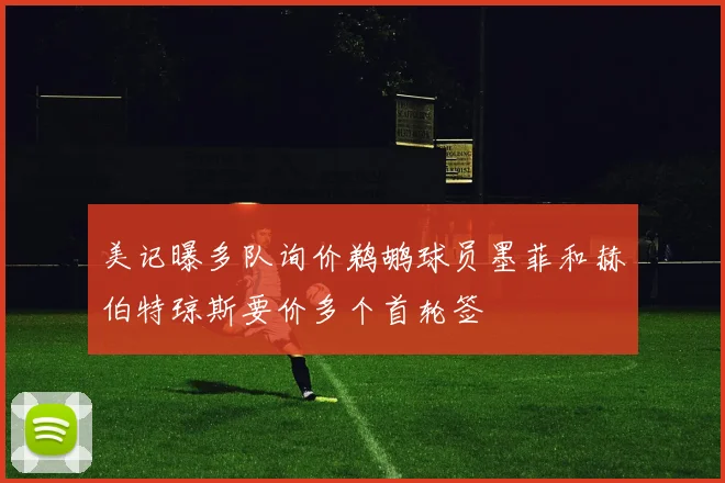 美记曝多队询价鹈鹕球员墨菲和赫伯特琼斯要价多个首轮签