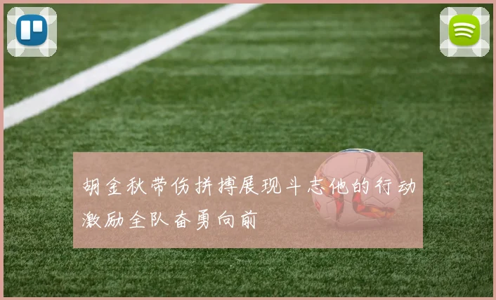 胡金秋带伤拼搏展现斗志他的行动激励全队奋勇向前